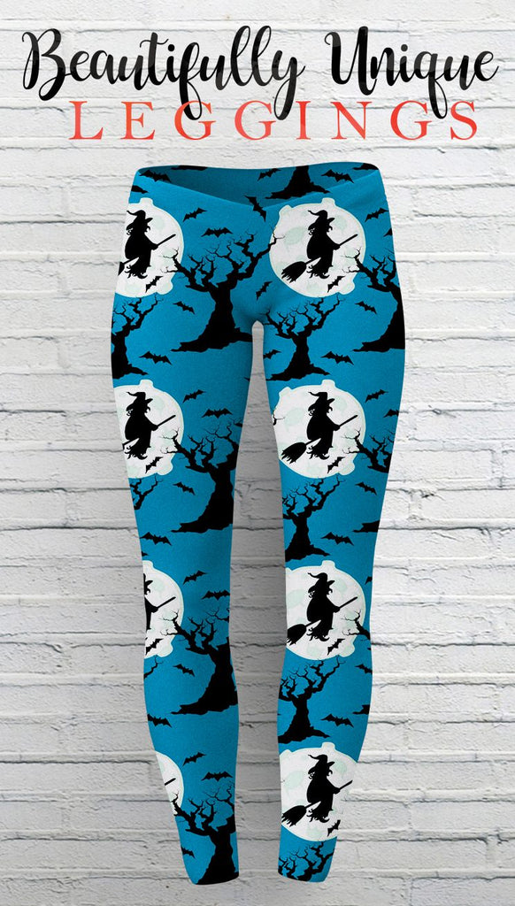Teal Witch Leggings