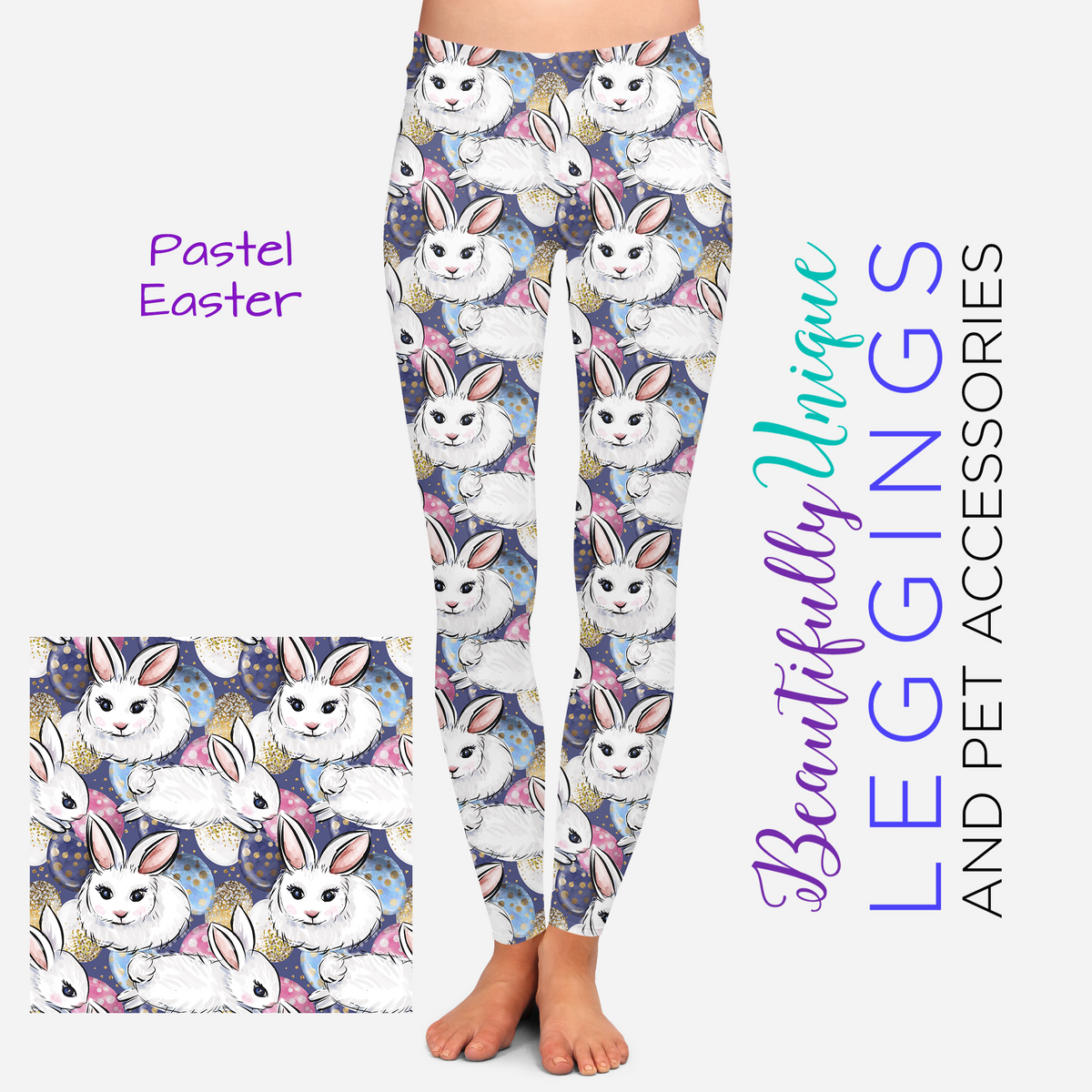 Easter Gnomes (Exclusive) - High-quality Handcrafted Vibrant Leggings –  Beautifully Unique Leggings
