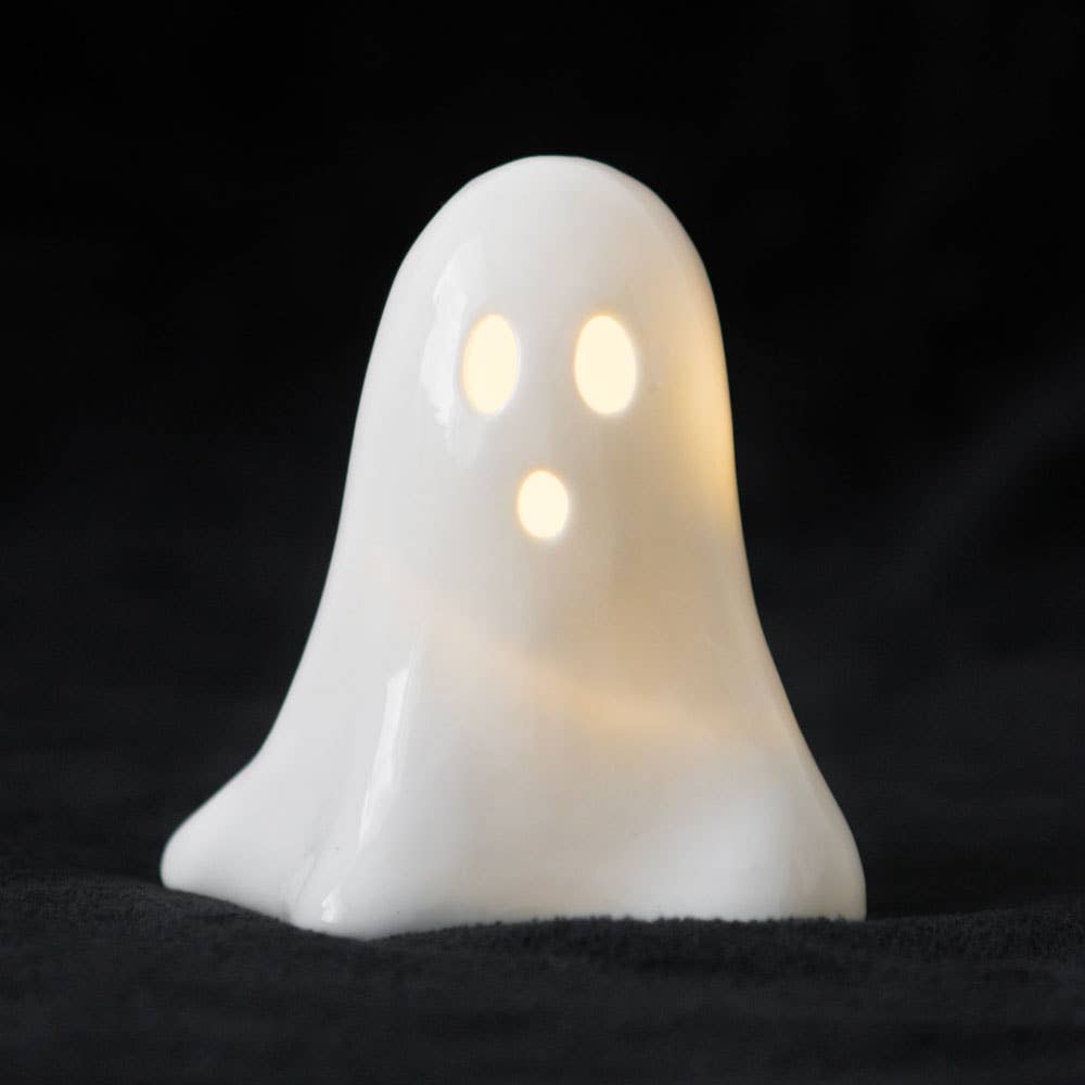 12 inch ceramic hotsell Light Up Halloween Ghosts