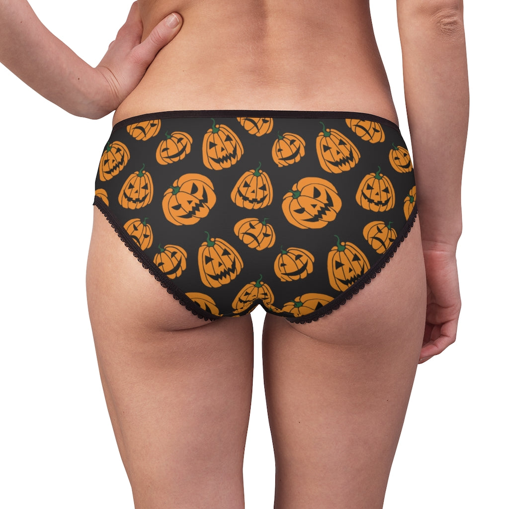 Absorbent Brief Comfy Panties, Underwear for Women and Girls, Halloween  Jack-O-Lantern Skull Cartoon : : Clothing, Shoes & Accessories